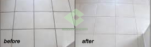grout sealer bathroom floor tile before and after
