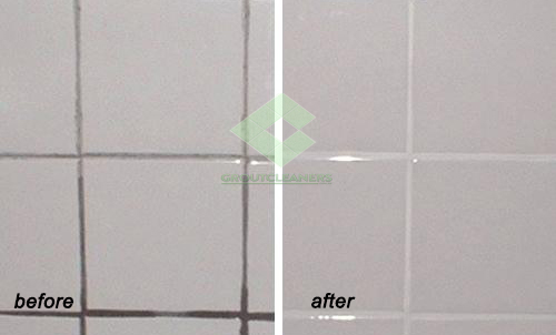 regrouting bathroom tiles and cleaning tiles getting amazing result
