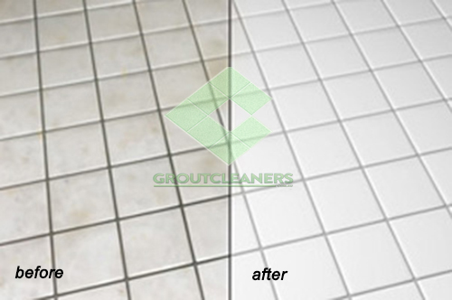 tile grout cleaning bathroom floor