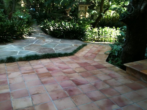 Terracotta Tile & Grout Cleaning