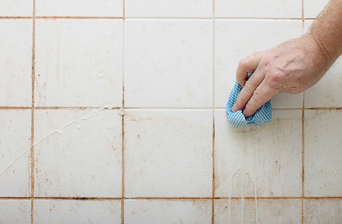 cleaning grout white tile and getting the best result